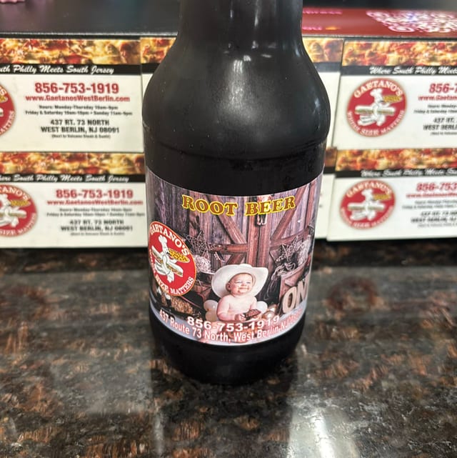 Gaetanos root beer.