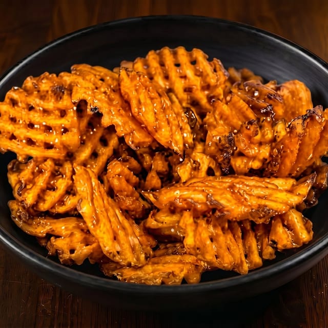 Sweet Potato Waffle Fries.